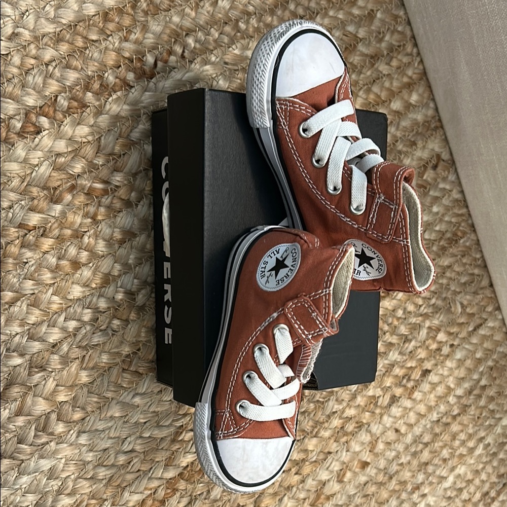 Converse Kids' Brown High-Top Sneakers